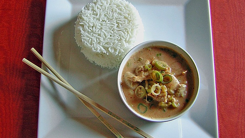 Thailändisches Hühnercurry von watschelente