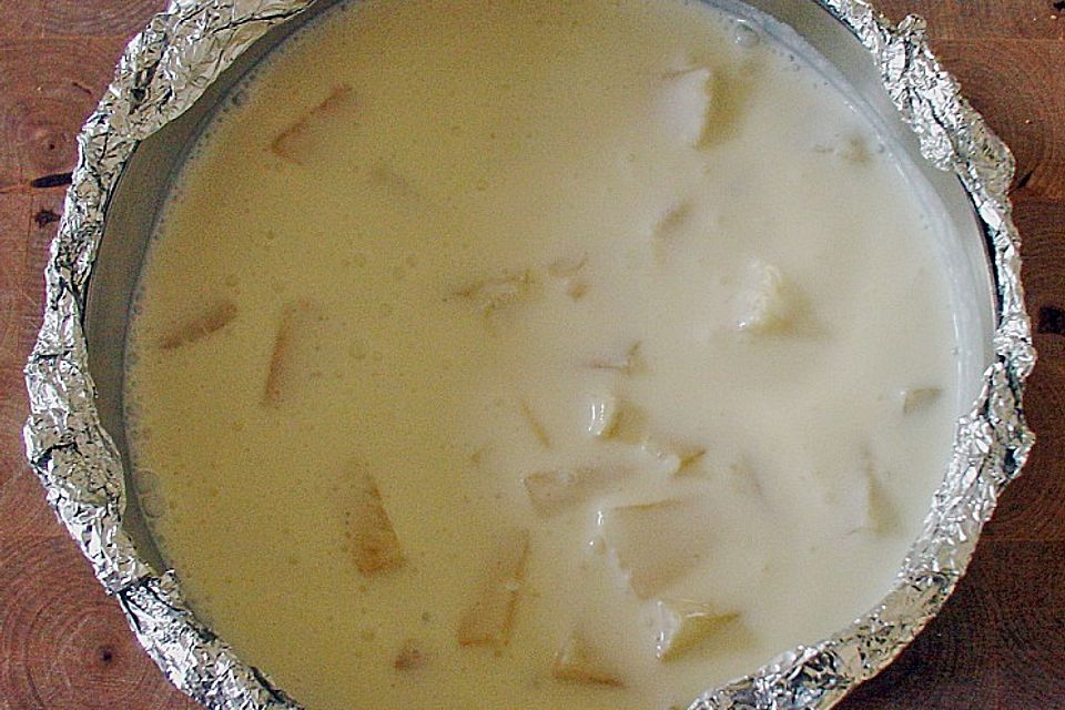 Käsekuchen mit Ananas