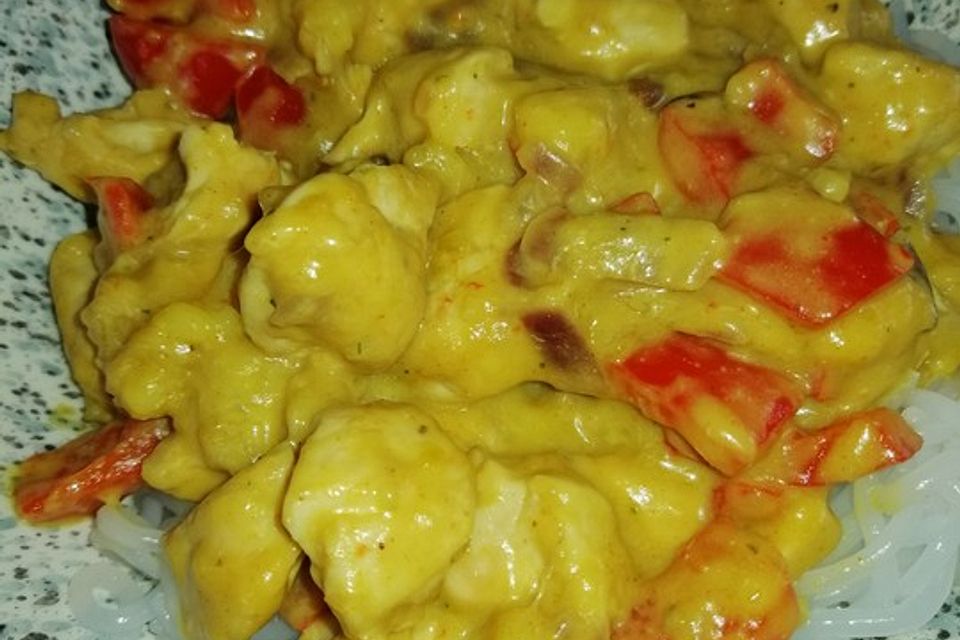 Bananen - Hühner - Curry Bananen - Hühner - Curry