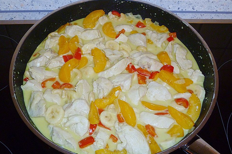 Bananen - Hühner - Curry Bananen - Hühner - Curry