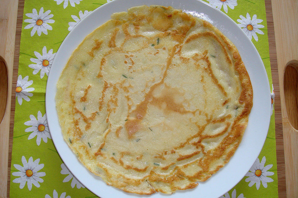 Käse - Kräuter - Crêpe