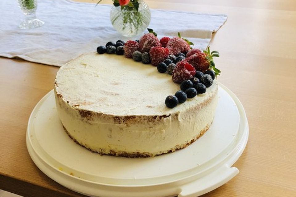 Ulis weltbeste cremigste Käsesahne - Torte