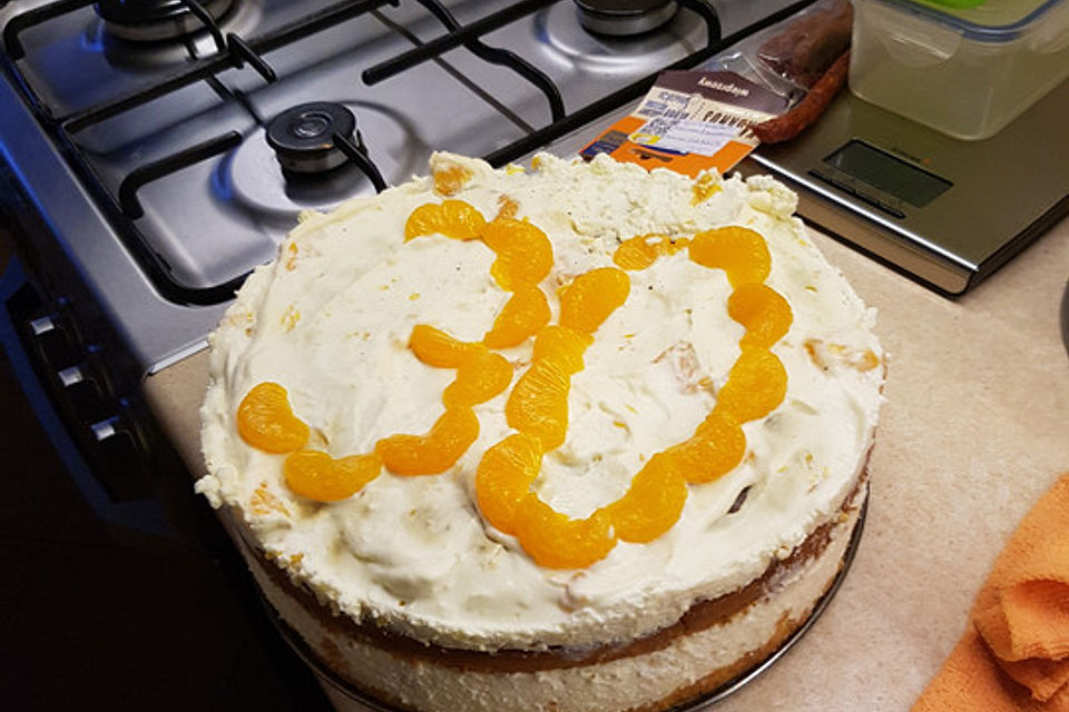 Ulis weltbeste cremigste Käsesahne - Torte