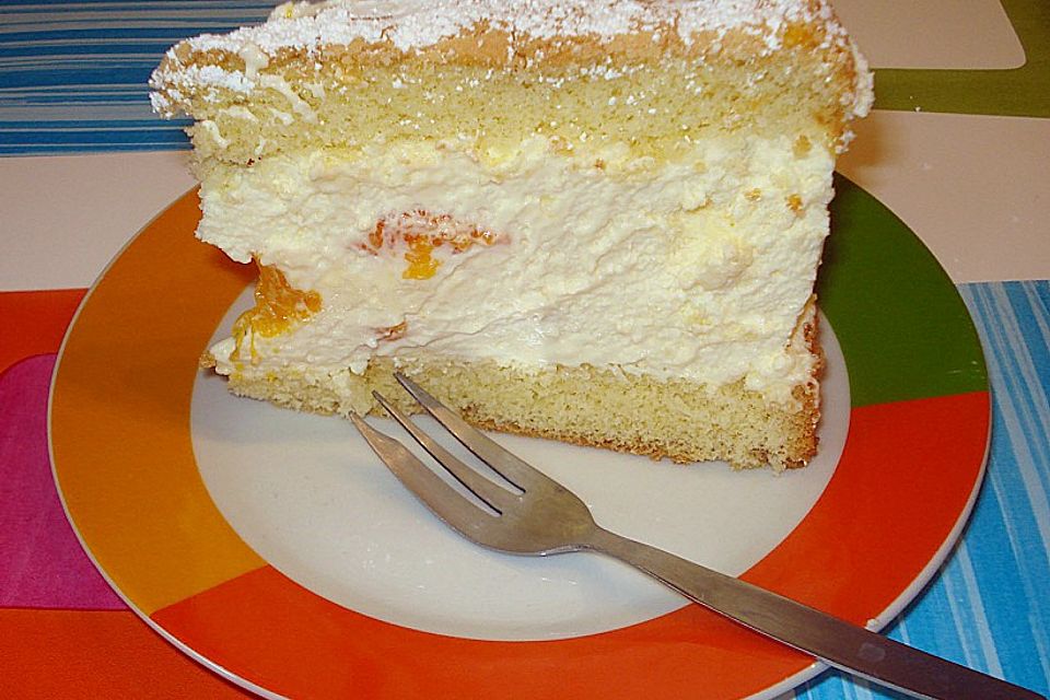 Ulis weltbeste cremigste Käsesahne - Torte