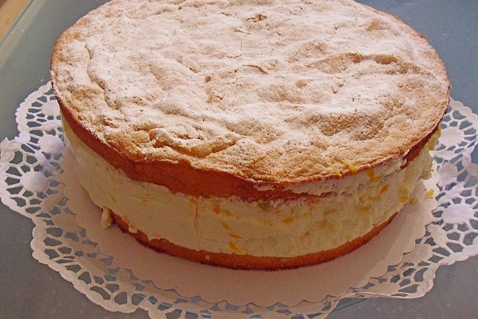 Ulis weltbeste cremigste Käsesahne - Torte