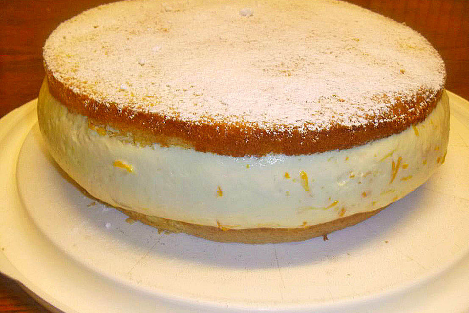 Ulis weltbeste cremigste Käsesahne - Torte