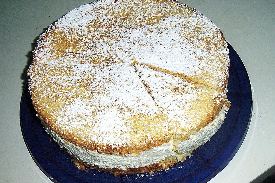 Ulis weltbeste cremigste Käsesahne - Torte