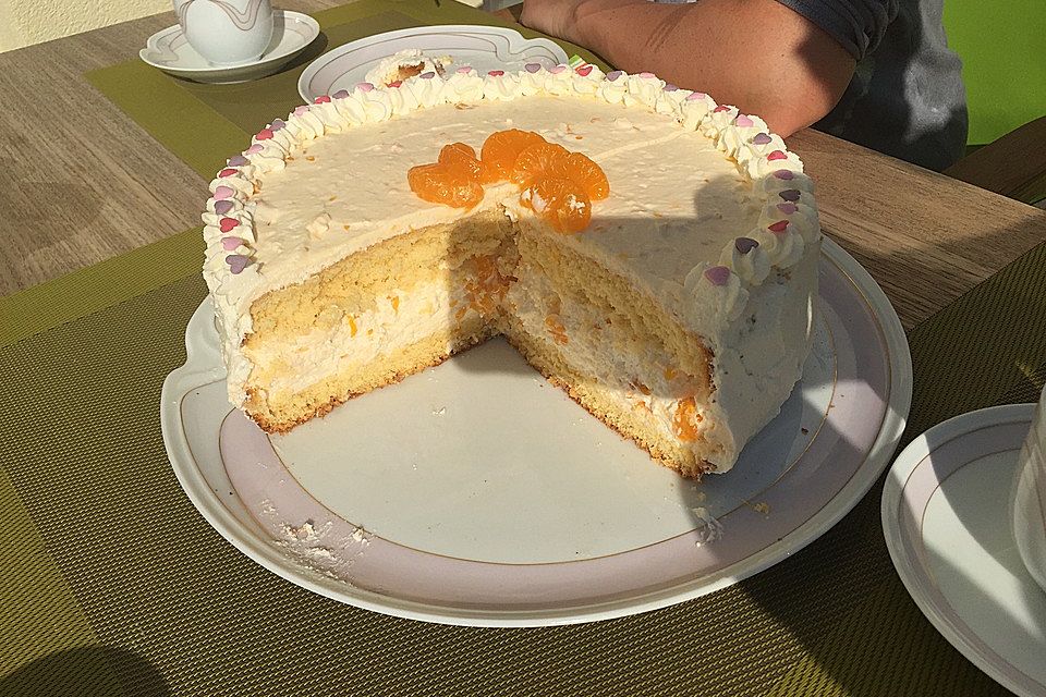 Ulis weltbeste cremigste Käsesahne - Torte