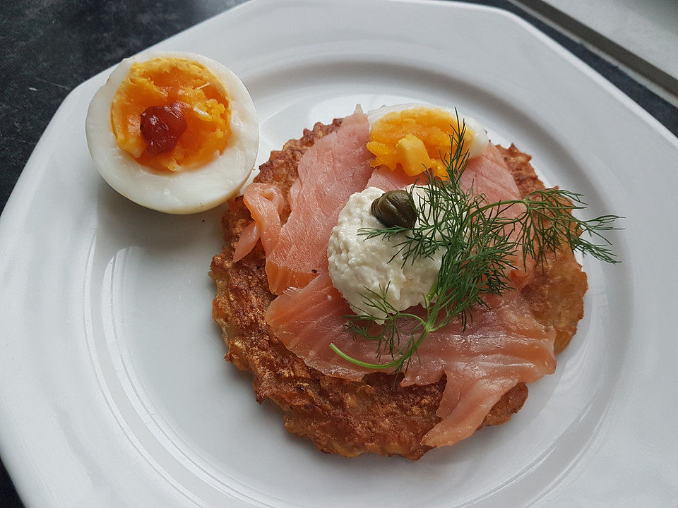 Reibekuchen mit Lachs von FelishaMia| Chefkoch