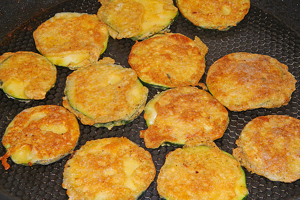 Gebratene Zucchini