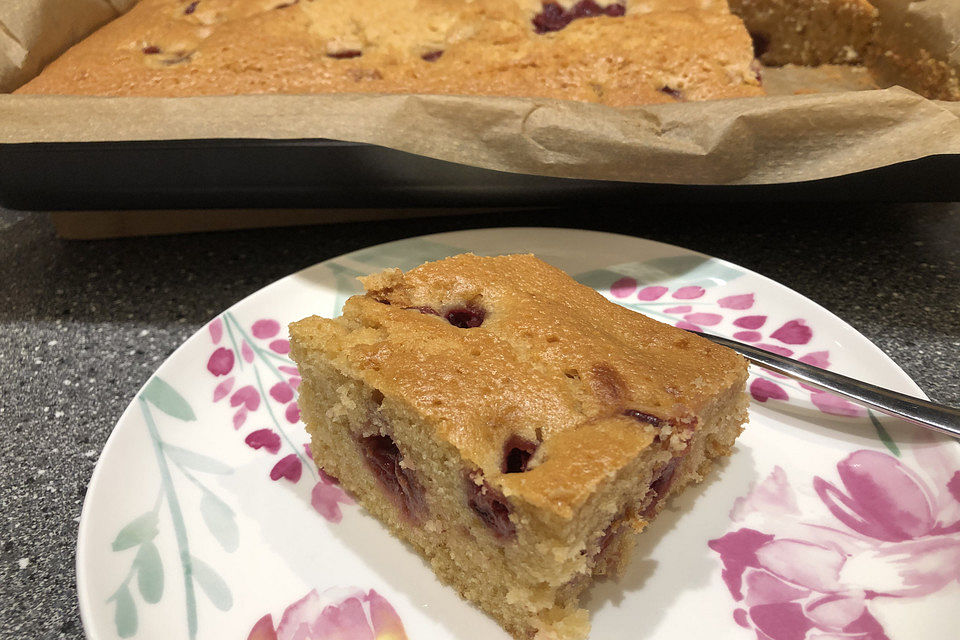 Blechkuchen - mal ganz schnell