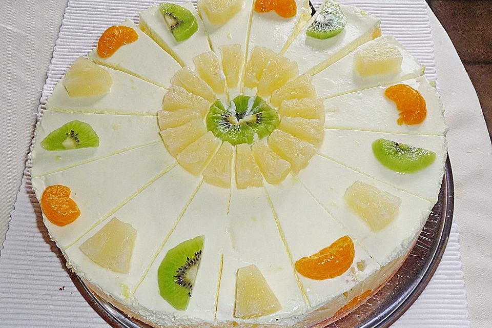 Ananas - Zitronen - Torte