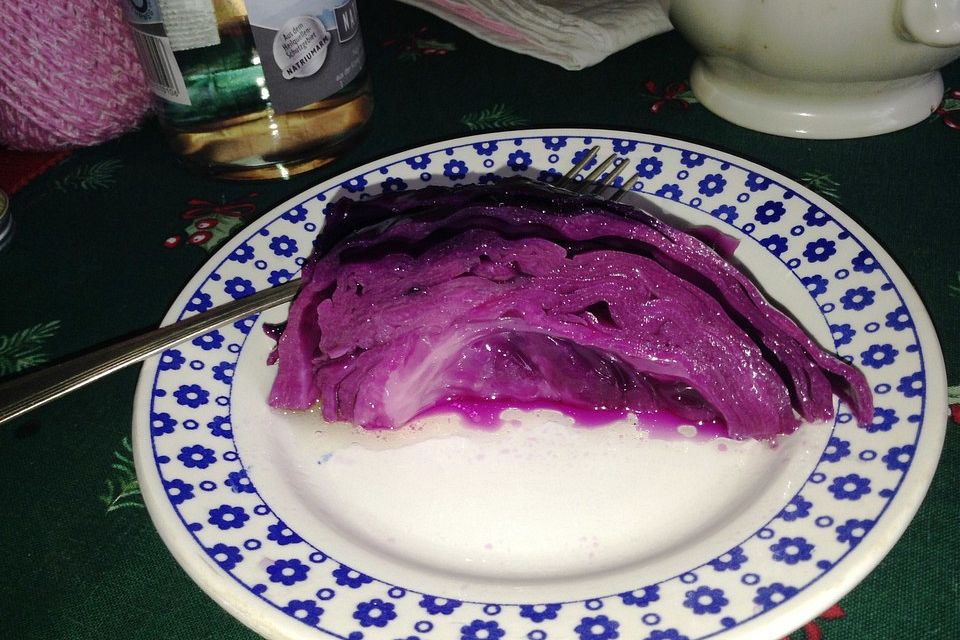 Schneller eingelegter Rotkohl (Rotkraut) nach russischer Art