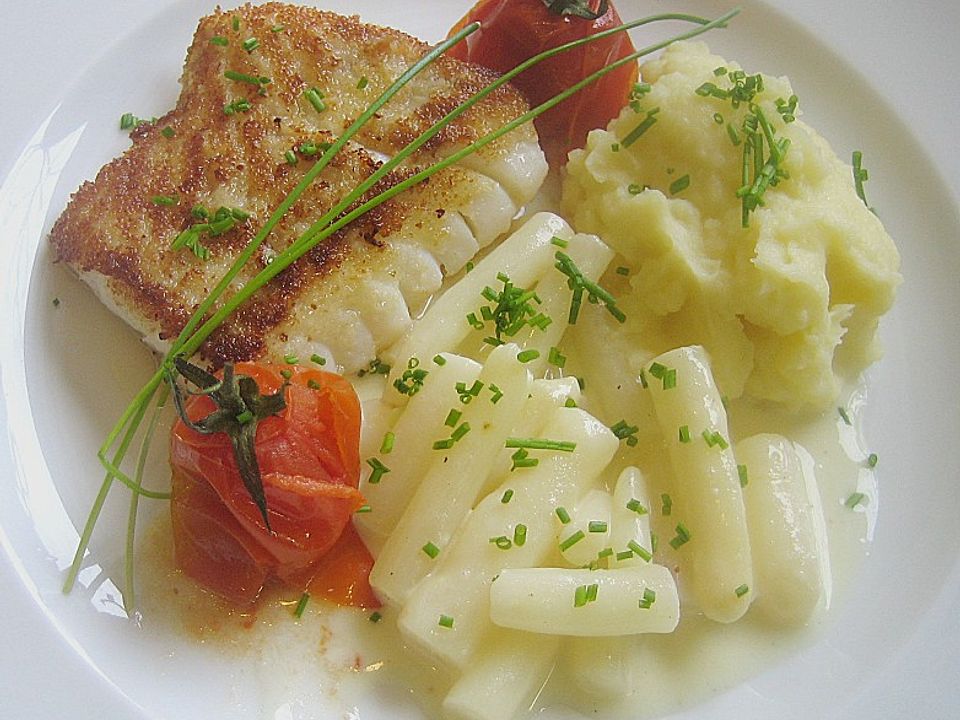 Skreifilet mit Schwarzwurzeln und Schmortomate von schrat| Chefkoch