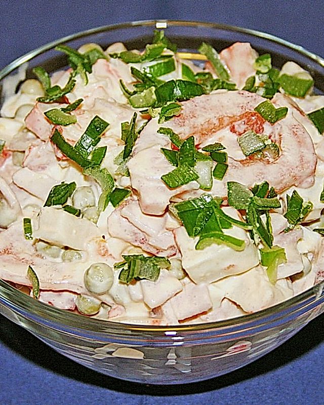 Surimi - Schinken - Salat