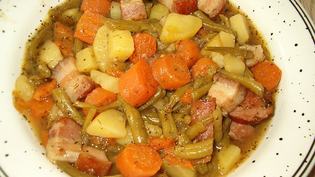 Einfacher Bohneneintopf von schnurps Einfacher Bohneneintopf von schnurps