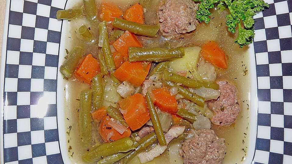 Einfacher Bohneneintopf von schnurps Einfacher Bohneneintopf von schnurps