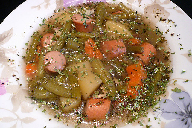 Einfacher Bohneneintopf von schnurps Einfacher Bohneneintopf von schnurps