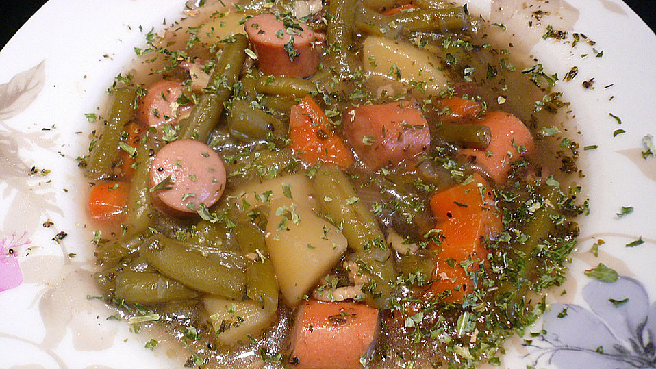 Einfacher Bohneneintopf von schnurps Einfacher Bohneneintopf von schnurps