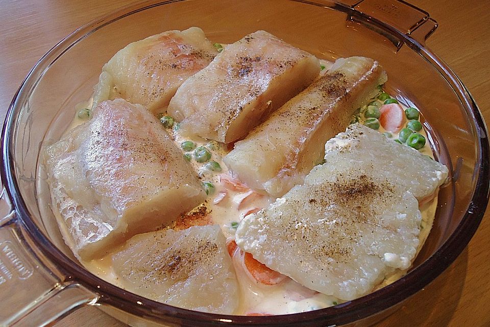 Fischfilets mit Bärlauchkruste