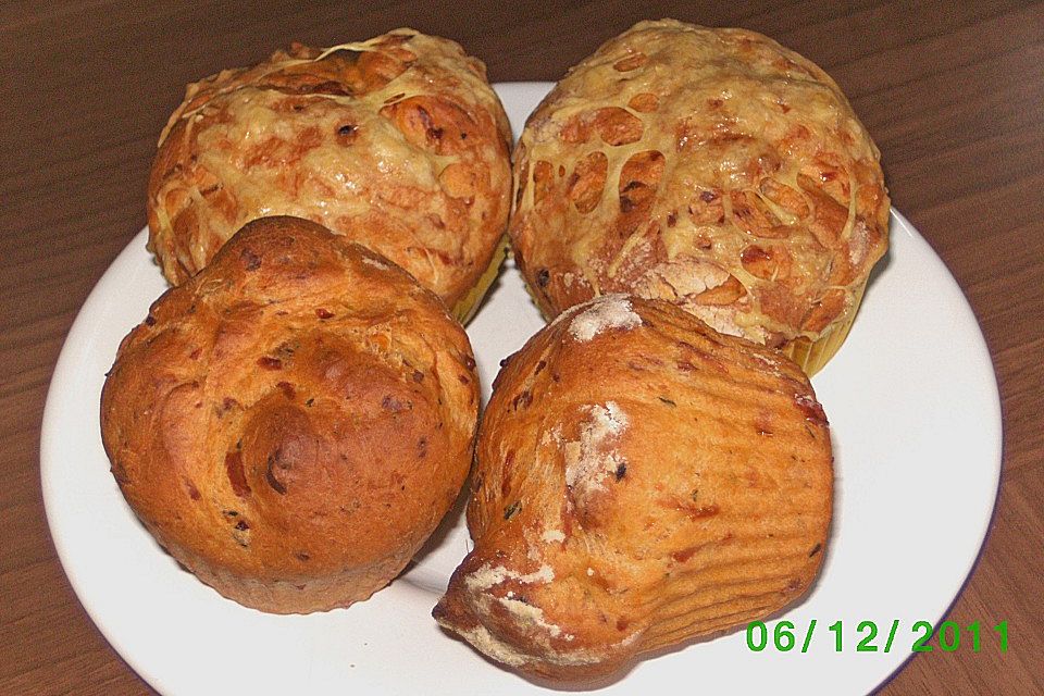 Italienische Brötchen - Muffins Italienische Brötchen - Muffins