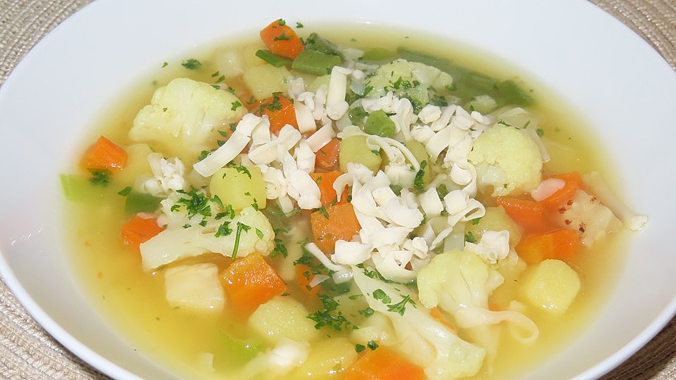 Gemusesuppe Querbeet Von Luckys Home Chefkoch 