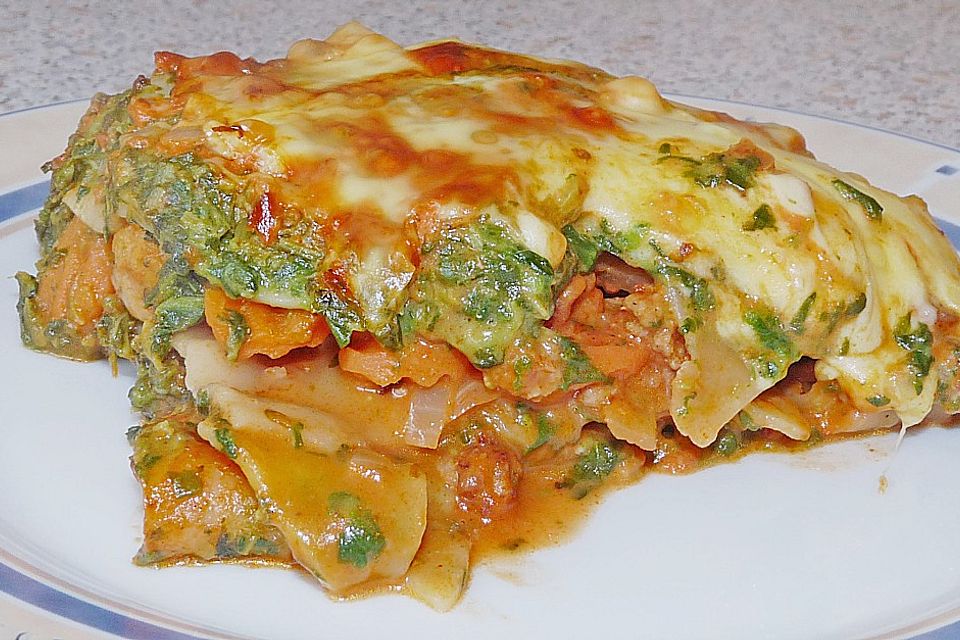 Spinat - Bolognese - Lasagne