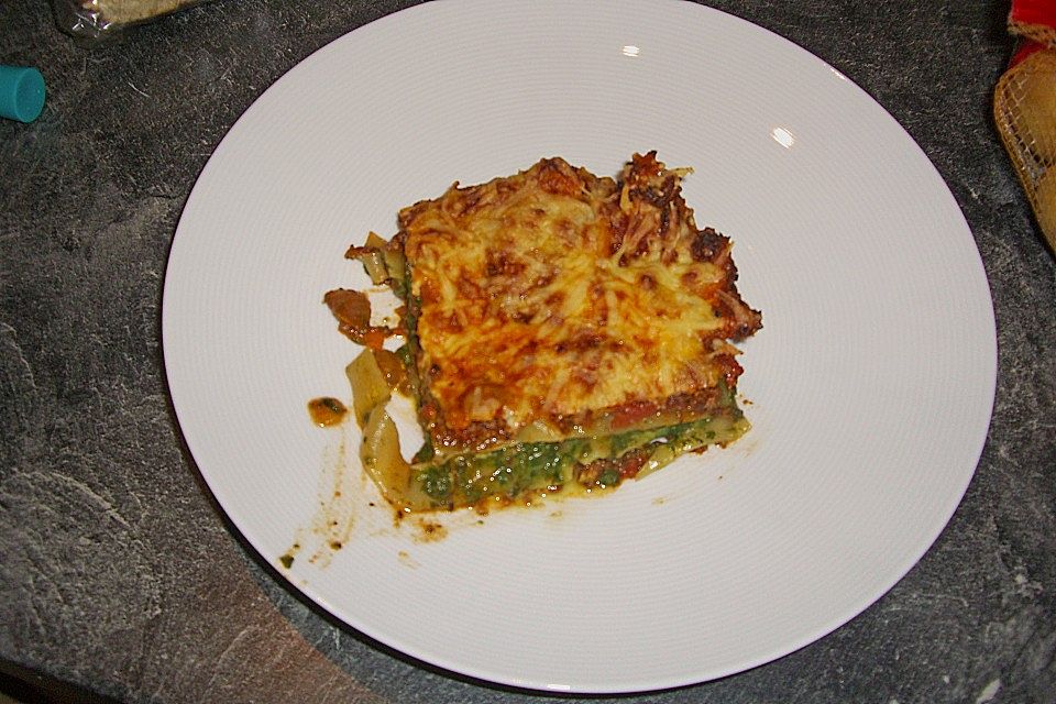 Spinat - Bolognese - Lasagne