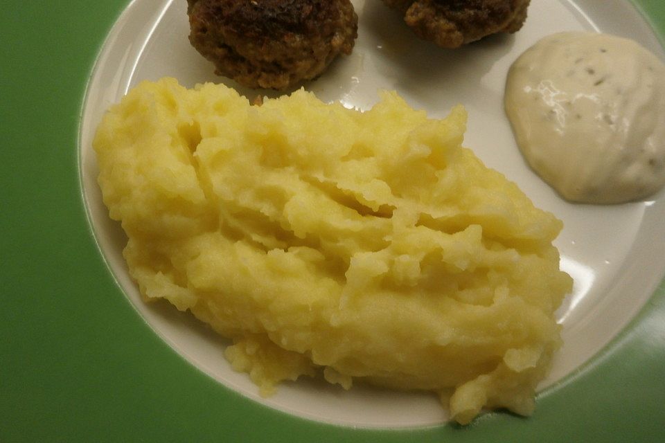 Kartoffelpüree mit Knoblauch