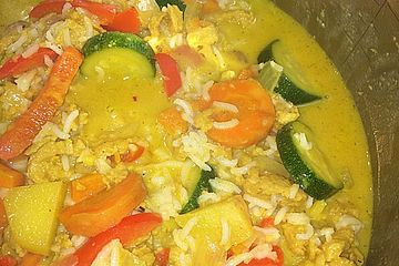 Mein Curry mit Massaman - Currypaste