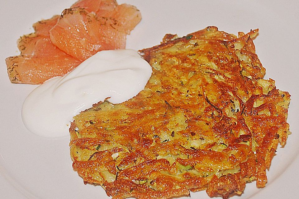 Kartoffel - Zucchini Rösti