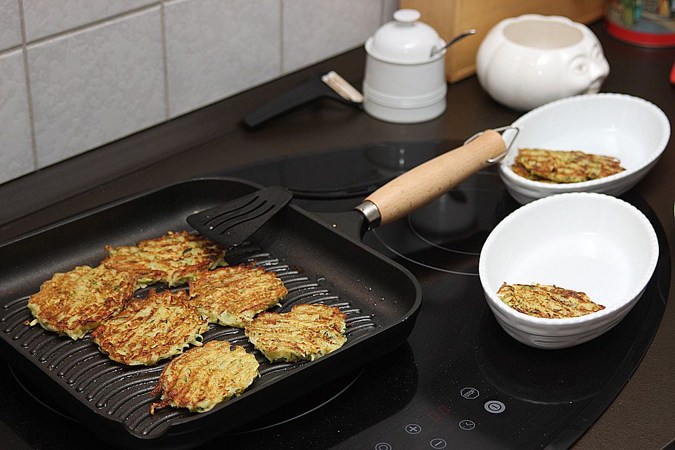 Kartoffel - Zucchini Rösti