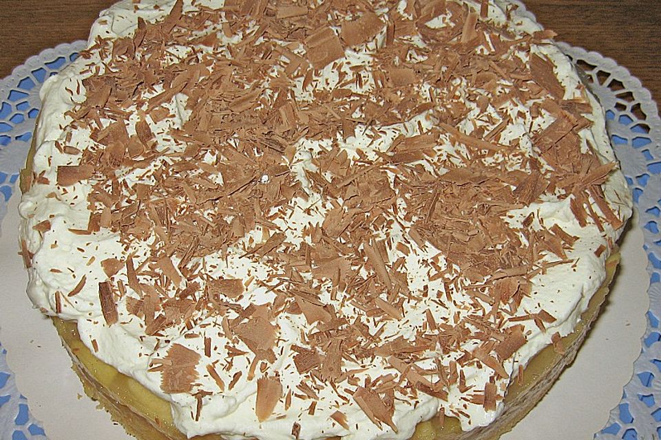 Apfel - Biskuit - Kuchen