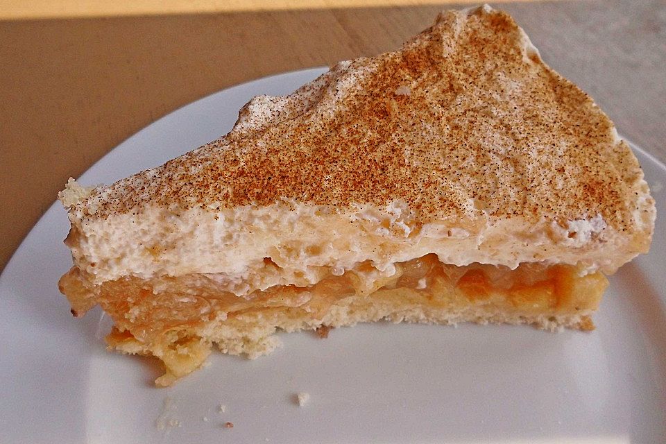 Apfel - Biskuit - Kuchen