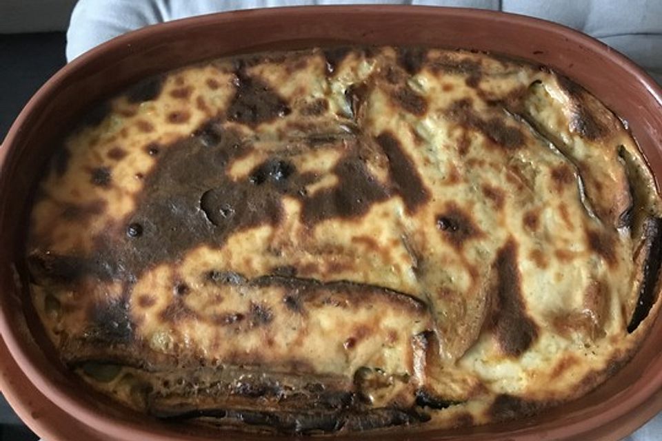 Mousaka - griechischer Auflauf mit Auberginen
