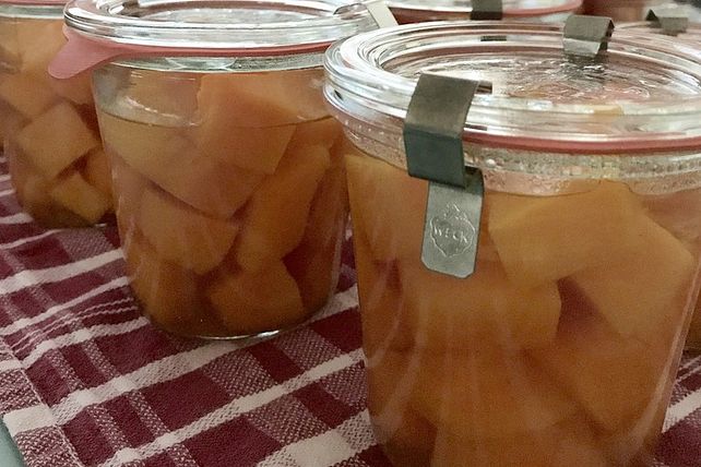 Kürbis süß-sauer eingelegt nach Omas Art von esra4| Chefkoch