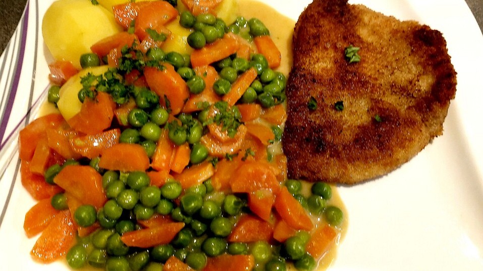 Putenschnitzel mit Cornflakes - Panade von luckys-home