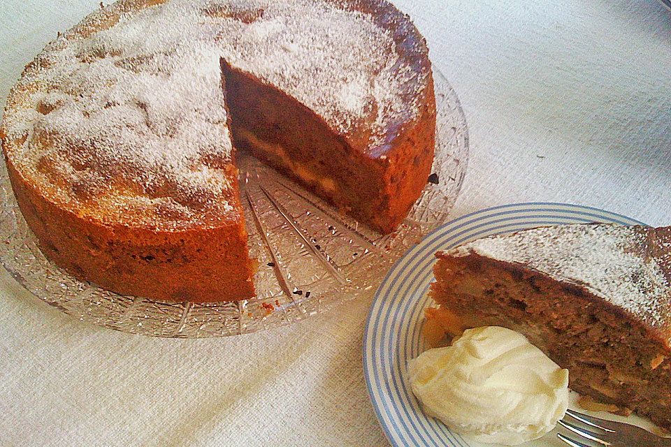 Schoko - Vanille - Kuchen