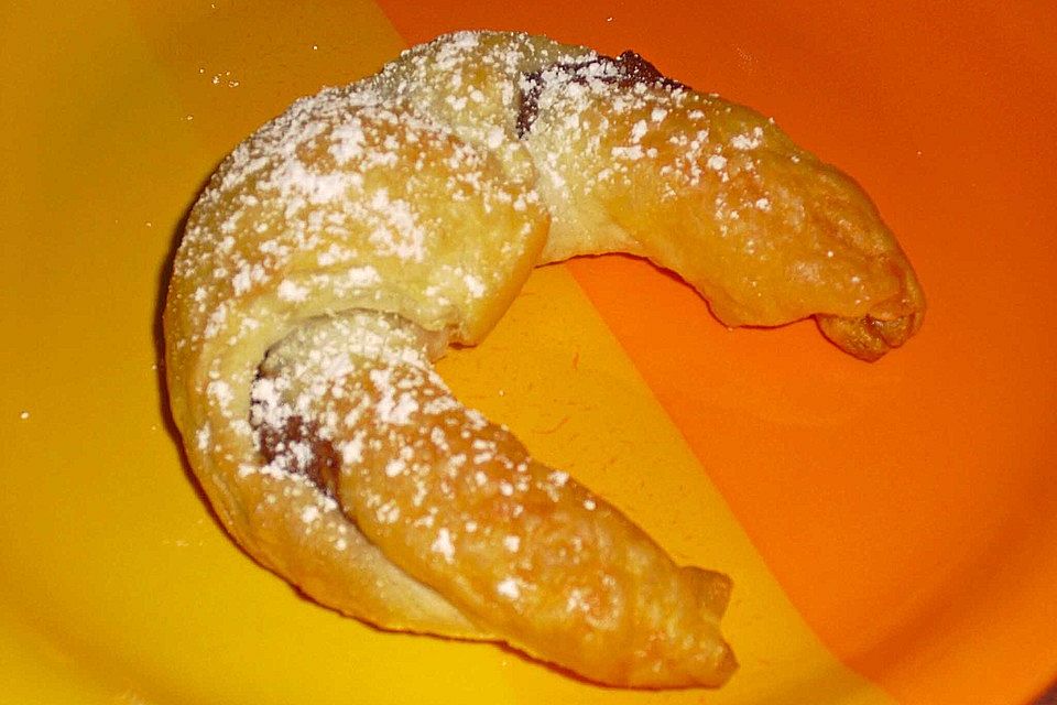 Gefüllte Croissants