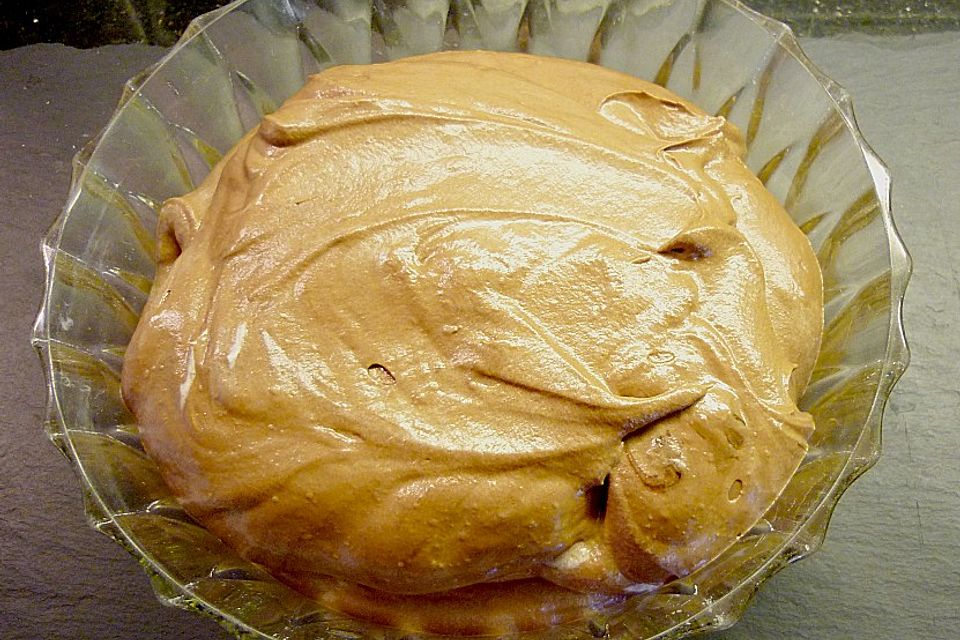 Mousse au chocolat mit Orangenduft