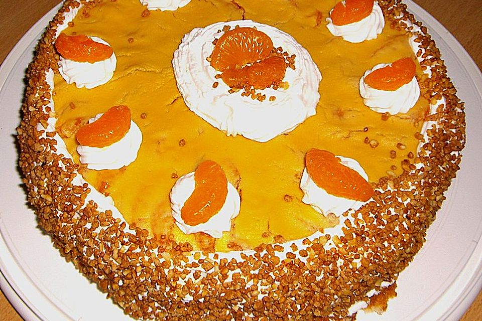 Mandarinen - Quarktorte