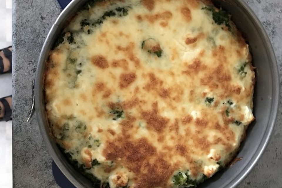 Brokkoli - Feta - Pie