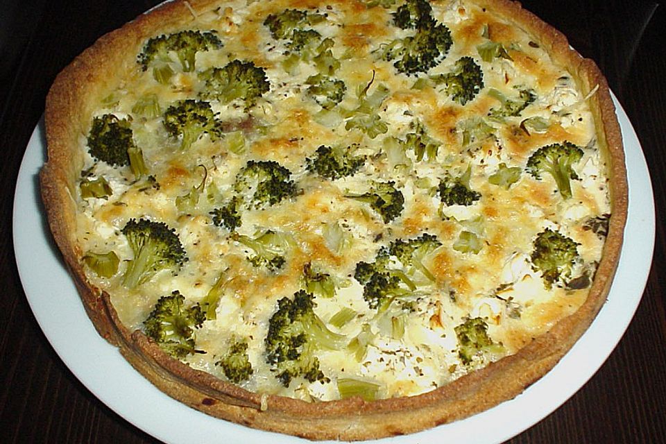 Brokkoli - Feta - Pie