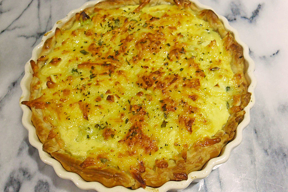 Brokkoli - Feta - Pie