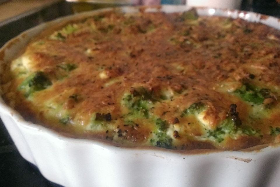 Brokkoli - Feta - Pie