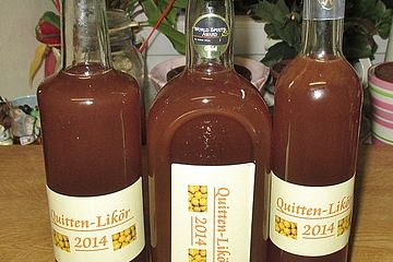 Frankischer Quitten Likor A La Vanilla Von Jen83 Chefkoch