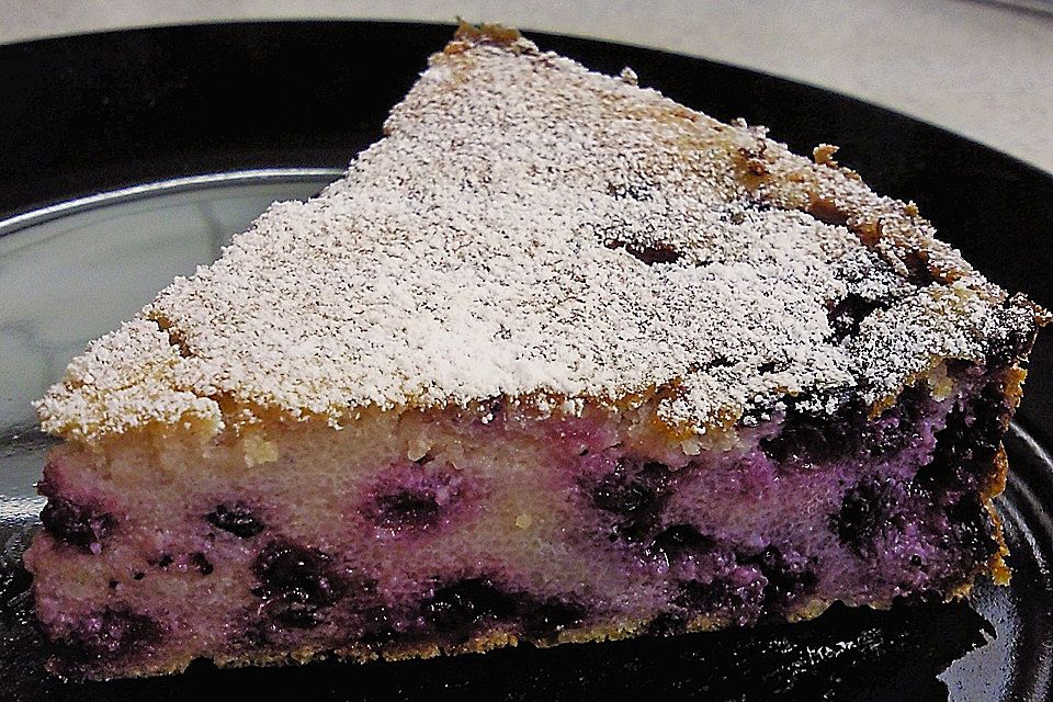 Grießkuchen mit Beeren