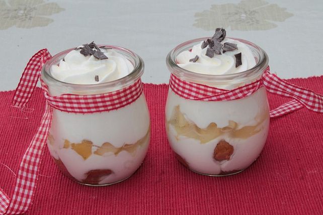 Apfeldessert mit Mascarpone - Creme von Amelie84| Chefkoch