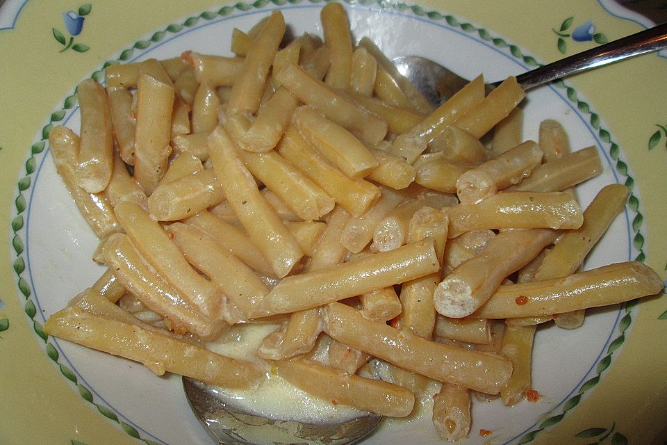 Gelber Bohnensalat