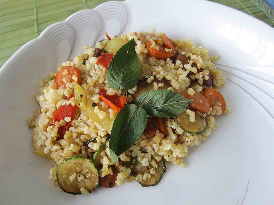 Bulgur Gemüsepfanne Rezepte Chefkoch